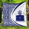 Tokelau Coat Of Arms Polynesian Premium Quilt  Circle Style  05 J2  Quilt